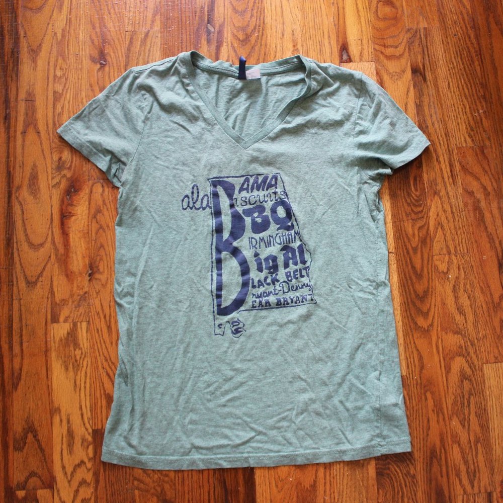 Custom Screen Printed Alabama Tee